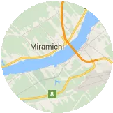 Map Miramichi